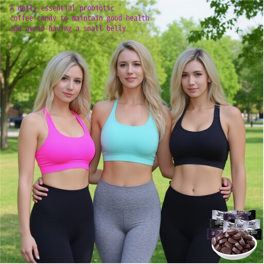 Concentrated Coffee Candies, Individually Packaged, No Need for Brewing, with a Rich and Mellow Flavor. They Are Suitable for People Engaged in Outdoor Sports, Those at Parties, and Drivers.