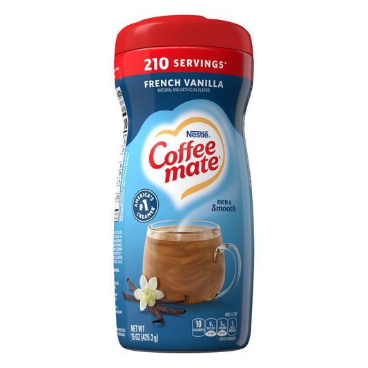 Nestle Coffee Mate French Vanilla Powdered Coffee Creamer, 15 Oz