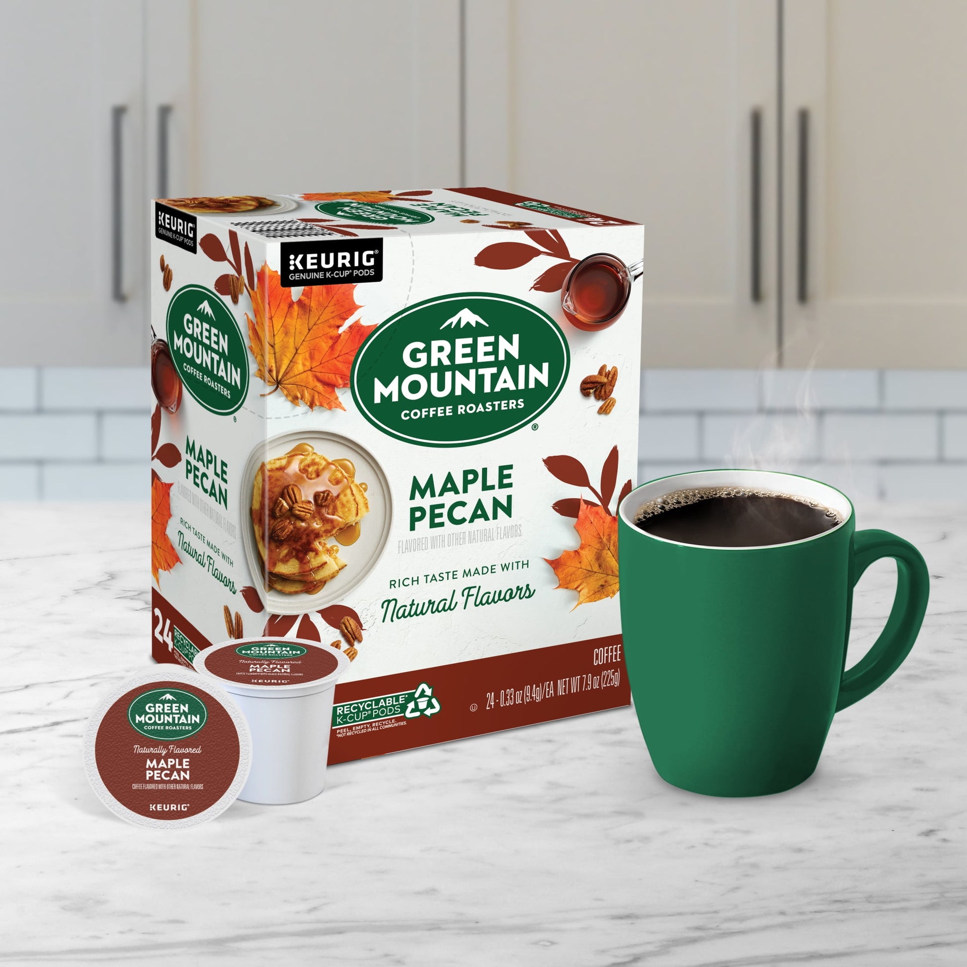 , Maple Pecan Light Roast K-Cup Coffee Pods, 24 Count