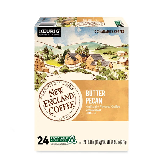 Butter Pecan K-Cup Coffee Pods, Medium Roast, 24 Count