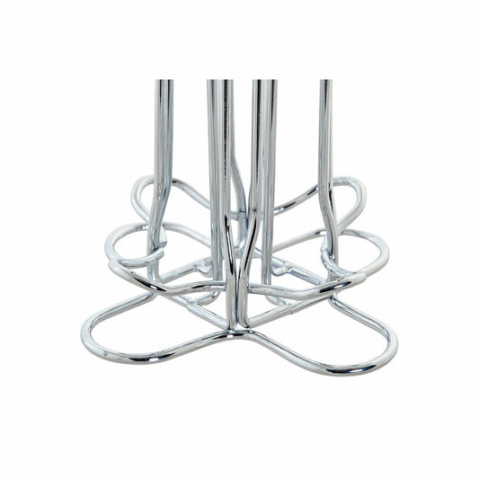 Coffee Capsule Organiser DKD Home Decor Silver Metal Plastic 13 x 13 x