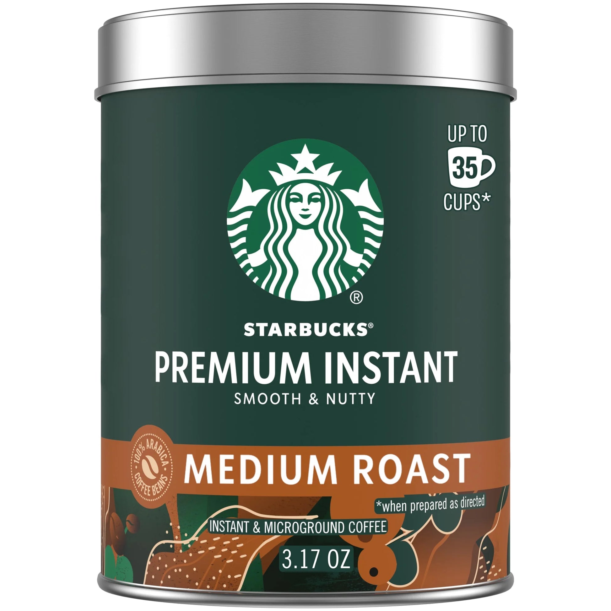 Premium Medium Roast Instant Coffee, 3.17 Oz