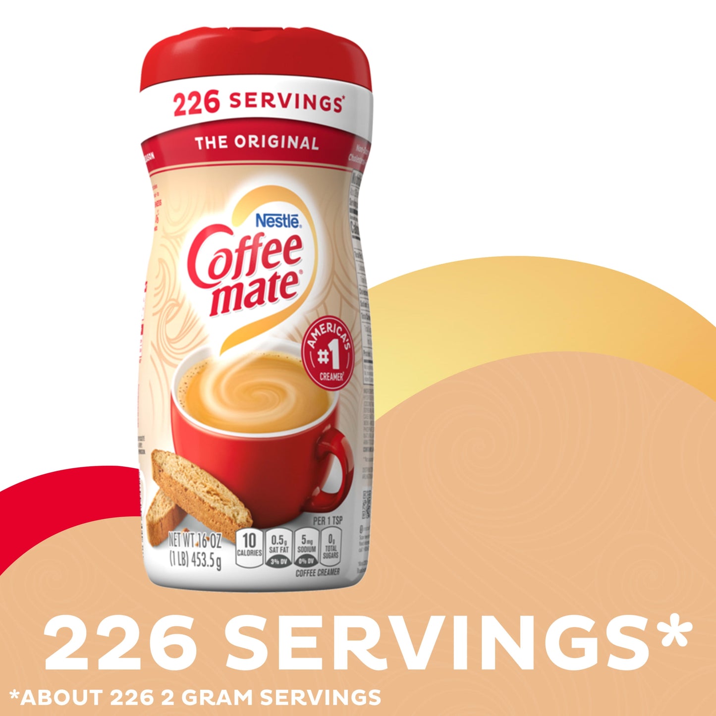 (2 Pack) Nestle Coffee Mate, the Original Powdered Coffee Creamer, 16 Oz
