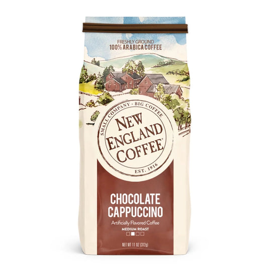 Chocolate Cappuccino, Medium Roast, Ground Coffee, 11 Oz