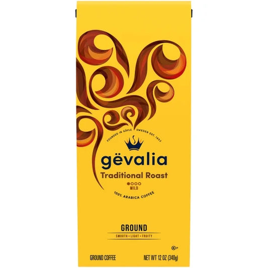 Traditional Roast Ground Coffee, 12 Oz. Bag