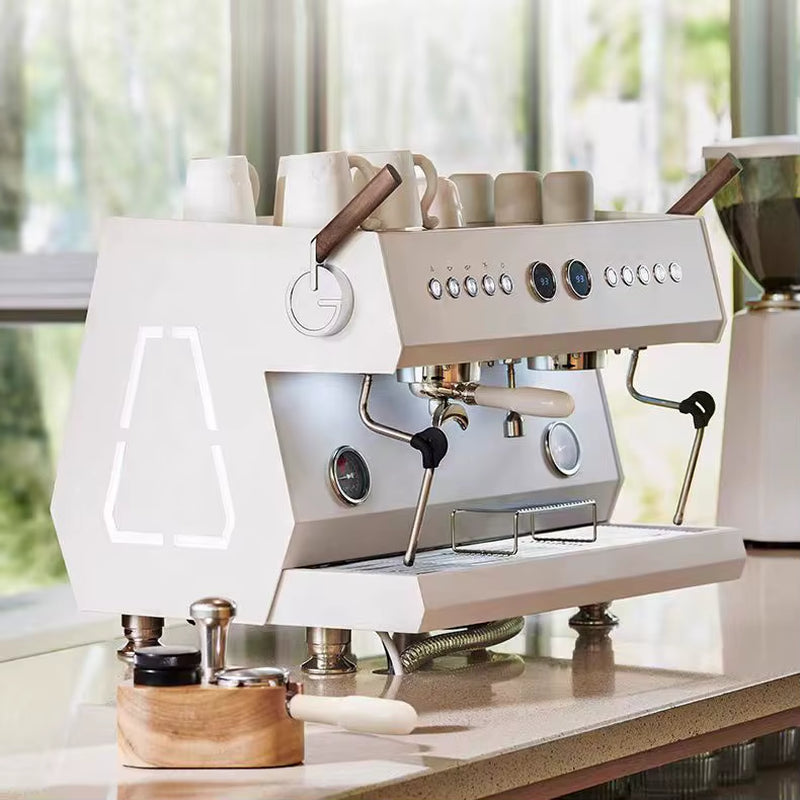 Smart Semi-Automatic 2 Groups Commercial Coffe Professional Express Coffee Makers Espresso Machine for Cafe