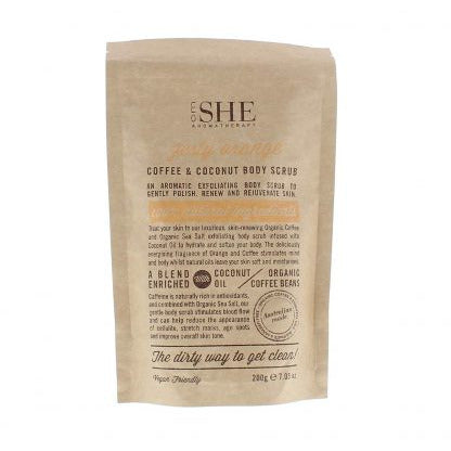 Peppermint Boost Coffee & Coconut Body Scrub
