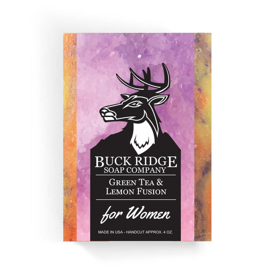 Buck Ridge Soap Green Tea & Lemon Fusion Handmade Soap
