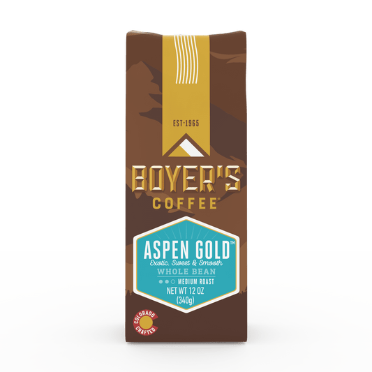 Aspen Gold, Whole Bean Coffee, Medium Roast, 12 Oz