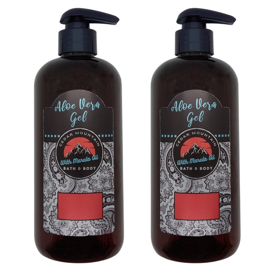 Cedar Mountain Caramel Coffee Scented Aloe Vera Gel With Marula Oil (2