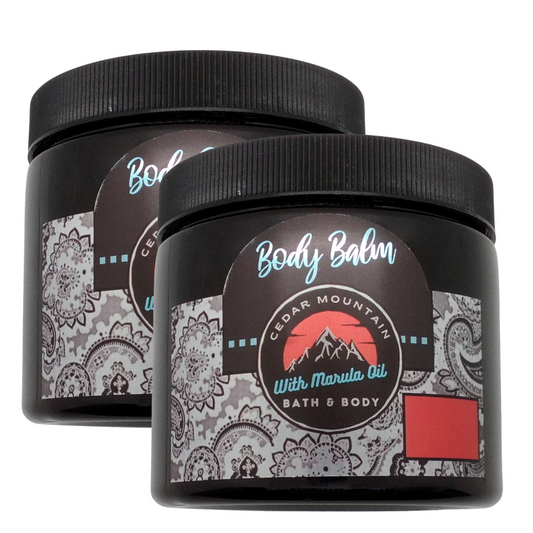 Cedar Mountain French Roast Coffee Scented Marula Oil Body Balm, 16