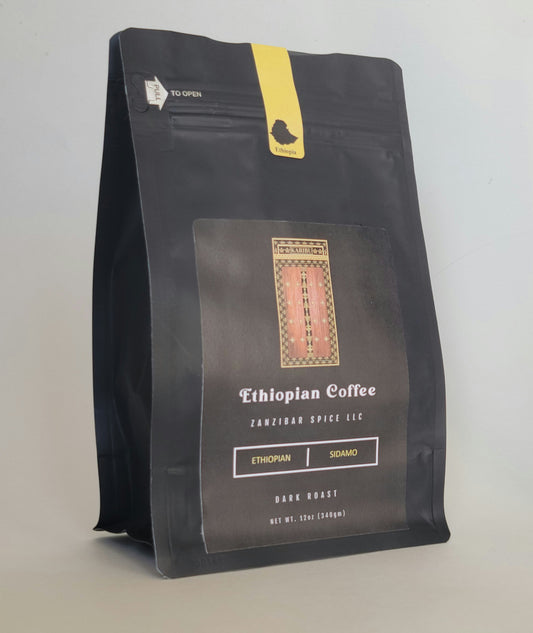Dark Roast - Ethiopia Sidamo - Plain Coffee