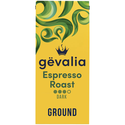 Espresso Dark Roast Ground Coffee, 12 Oz. Bag