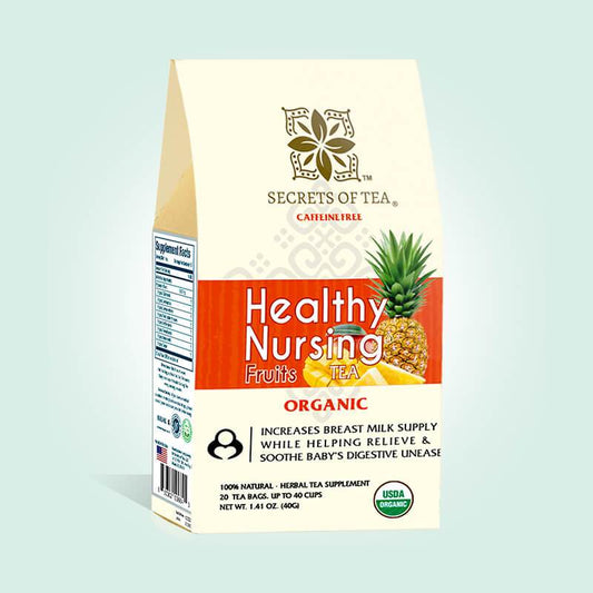 Lactation Tea- Fruits Nursing Tea: 40 Servings