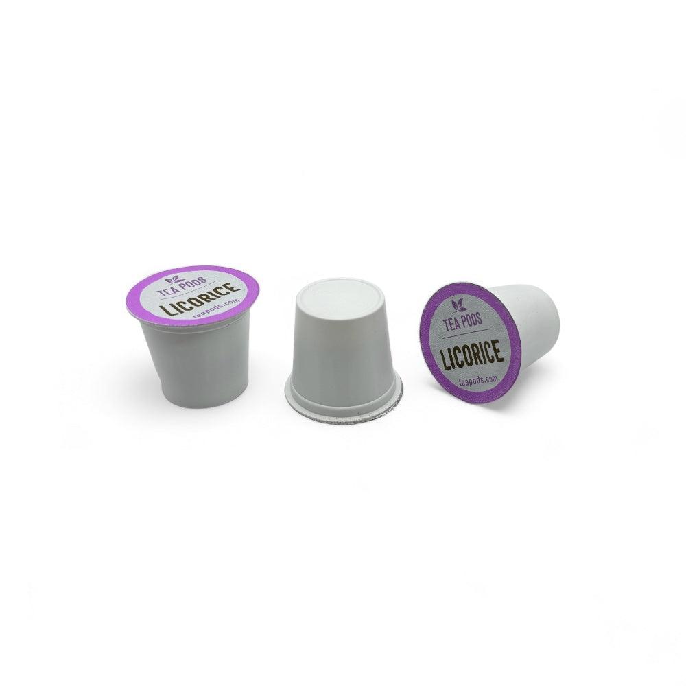Licorice tea capsules K-Cup compatible