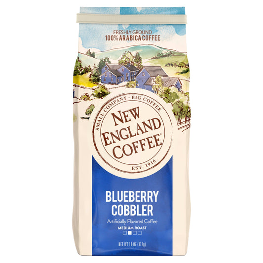 Blueberry Cobbler, Medium Roast, Ground Coffee, 11 Oz