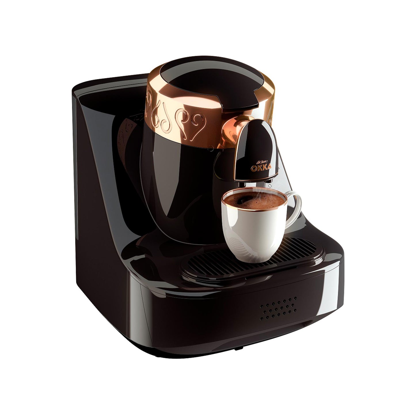 Arzum OK001B Okka Automatic Turkish Coffee Machine - Black/Copper