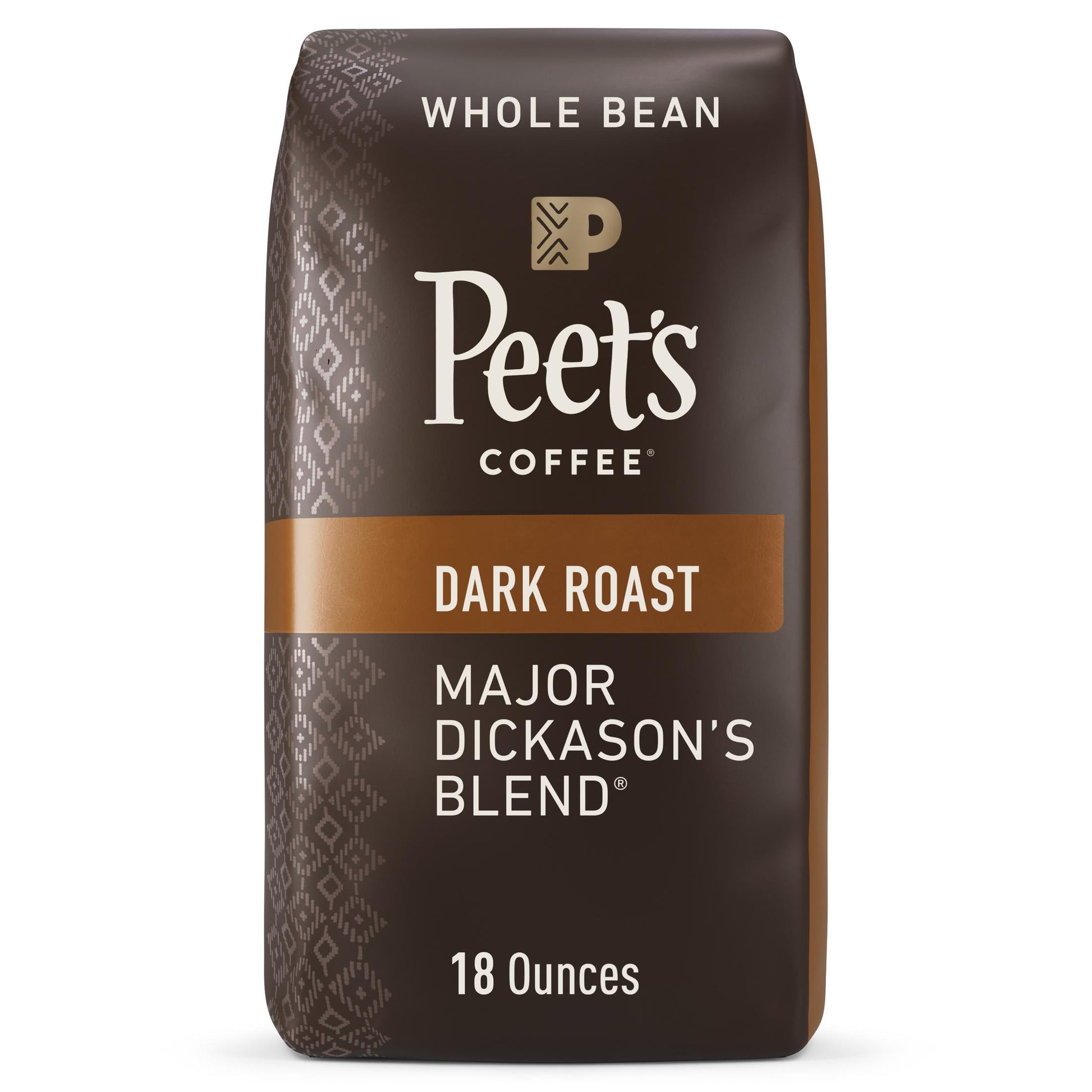 Major Dickason'S Blend Whole Bean Coffee, Premium Dark Roast Coffee Beans, 100% Arabica, 18 Oz