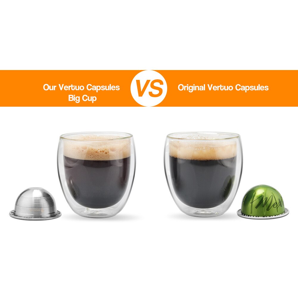 Stainless Steel Coffee Capsules Coffee Capsule Cup
