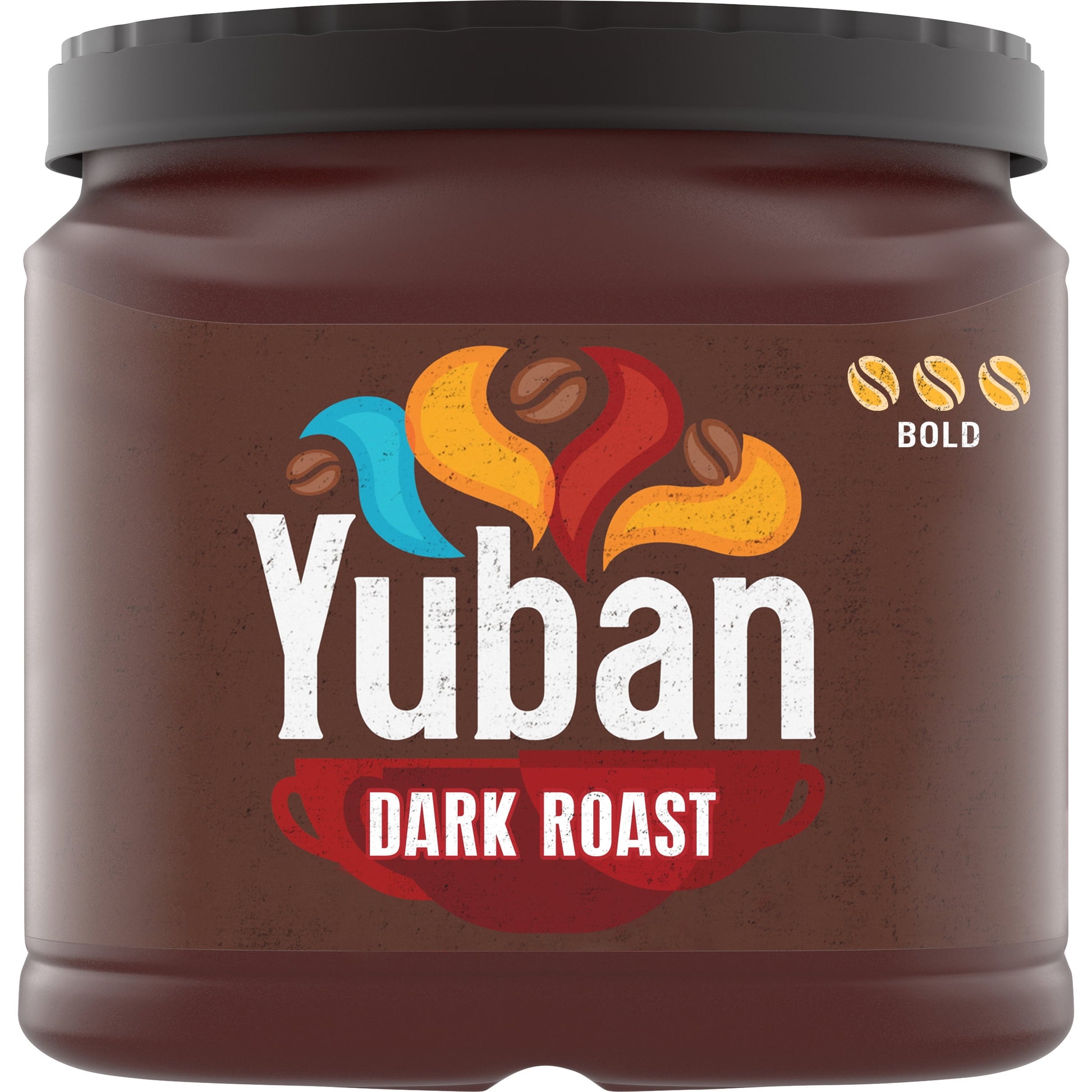 Dark Roast Bold Ground Coffee, 25.3 Oz Canister