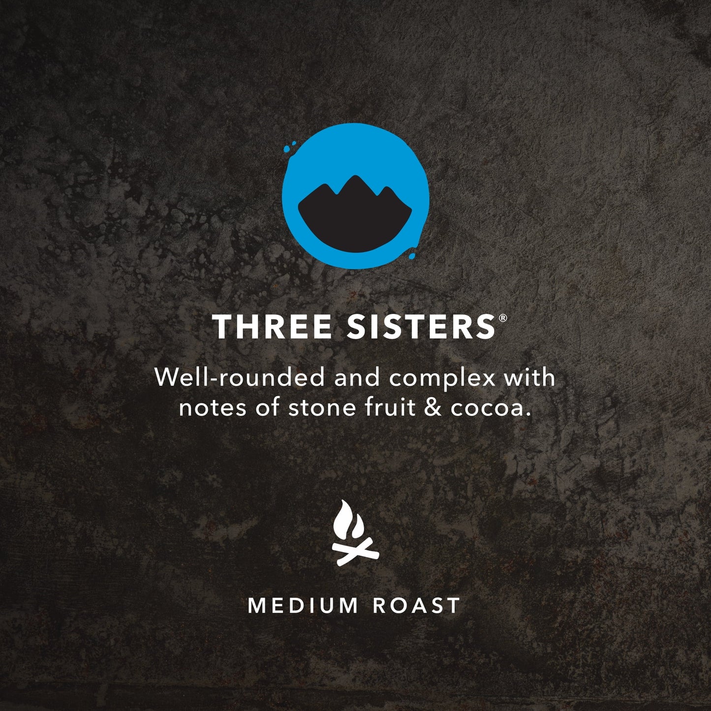 , Three Sisters Whole Bean Coffee, Medium Roast, 10 Ounce