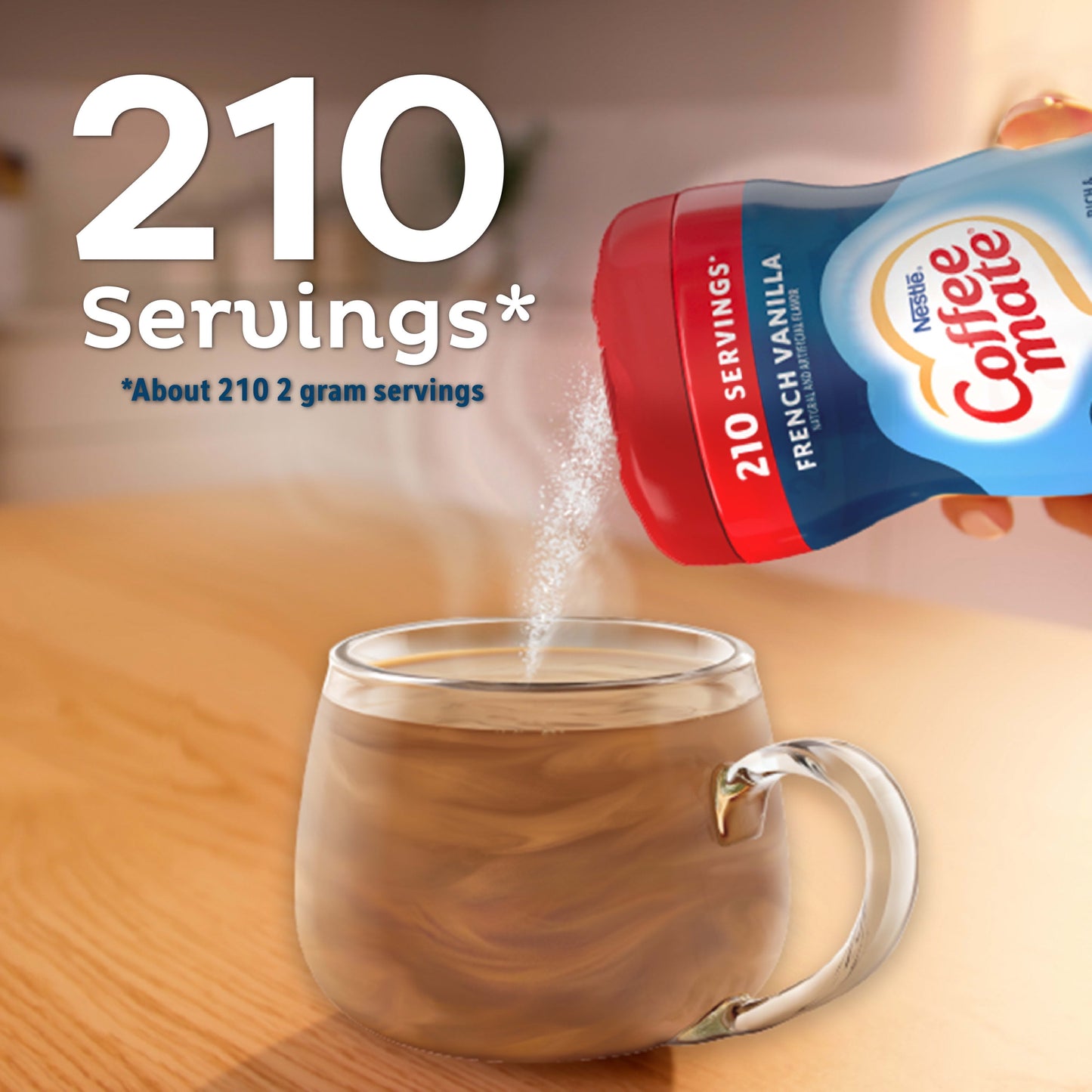 Nestle Coffee Mate French Vanilla Powdered Coffee Creamer, 15 Oz