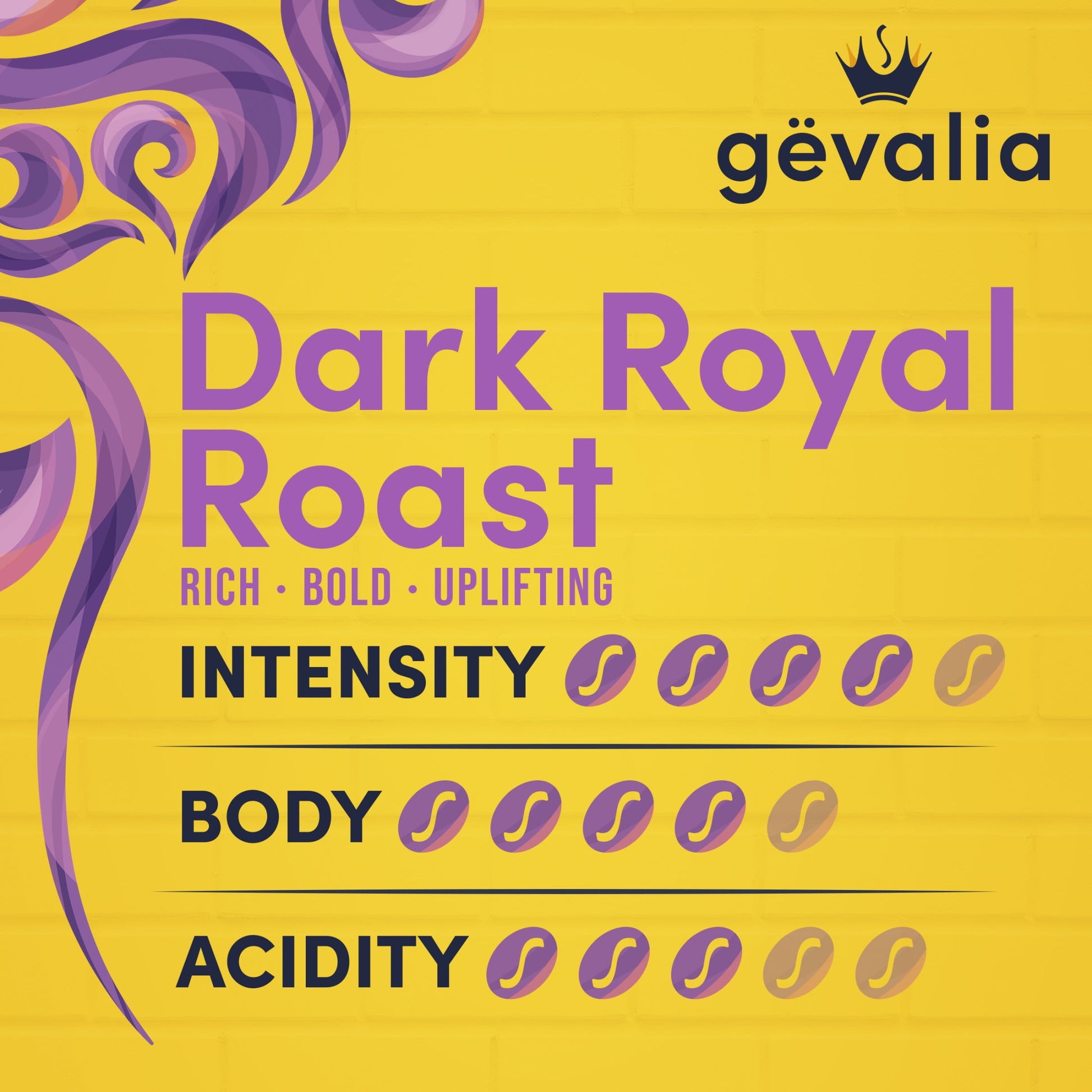 Dark Royal Roast Coffee K-Cup Coffee Pods, 24 Ct Box