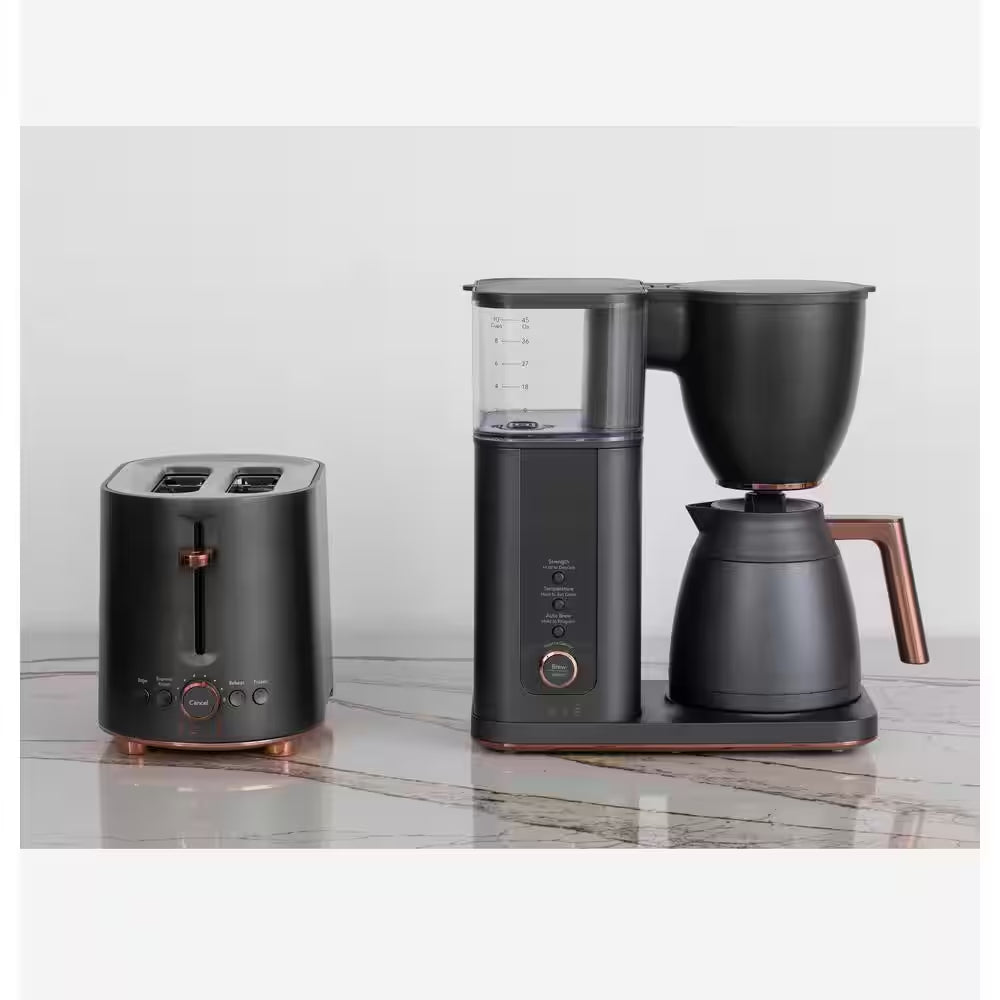 10 Cup Matte Black Specialty Drip Coffee Maker with Insulated Thermal Carafe, and Wifi Connected