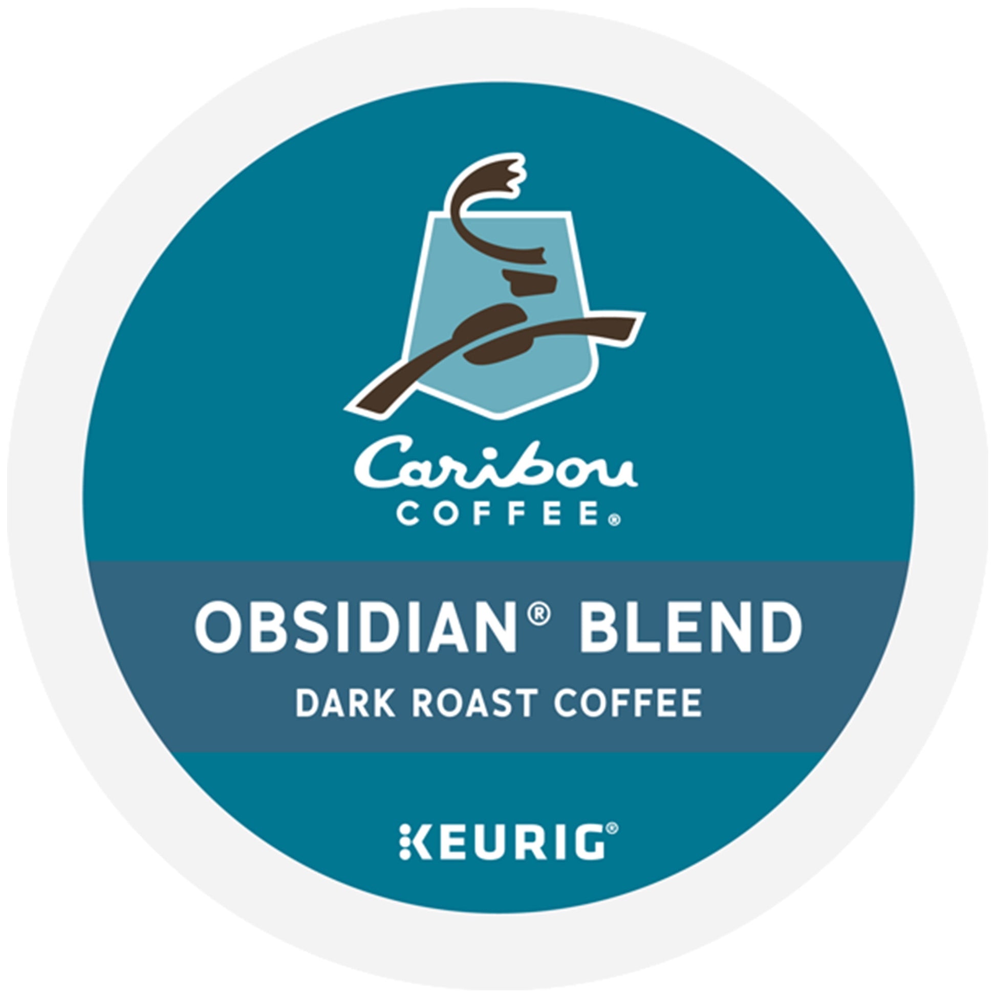 Coffee, Obsidian Blend Dark Roast K-Cup Coffee Pods, 24 Count