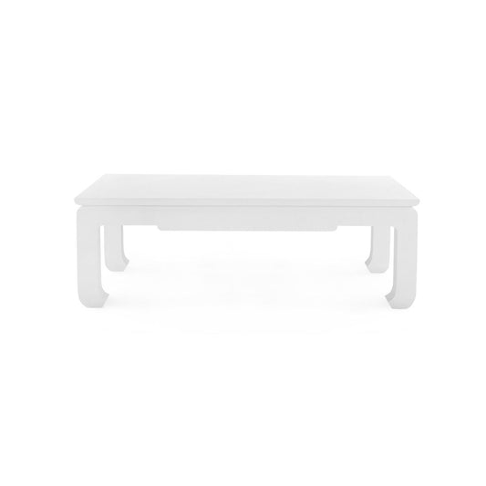 Bethany Large Rectangular Coffee Table, White