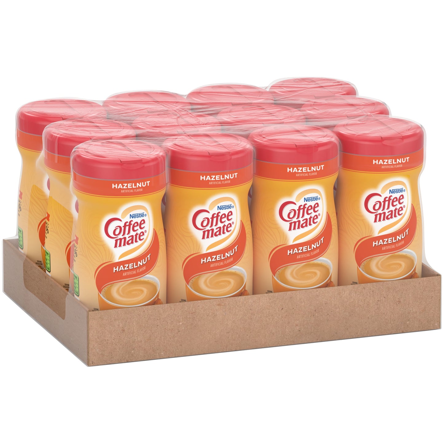 NESTLE Coffee Mate Coffee Creamer Hazelnut Powder Creamer 15 Oz. Canister