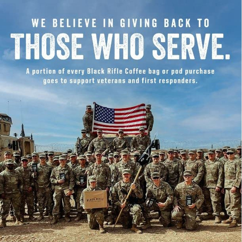 Freedom Fuel (Dark Roast Coffee Pods) Single Serve Pods, Dark and Bold Flavor, Helps Supports Veterans and First Responders, 12 Count