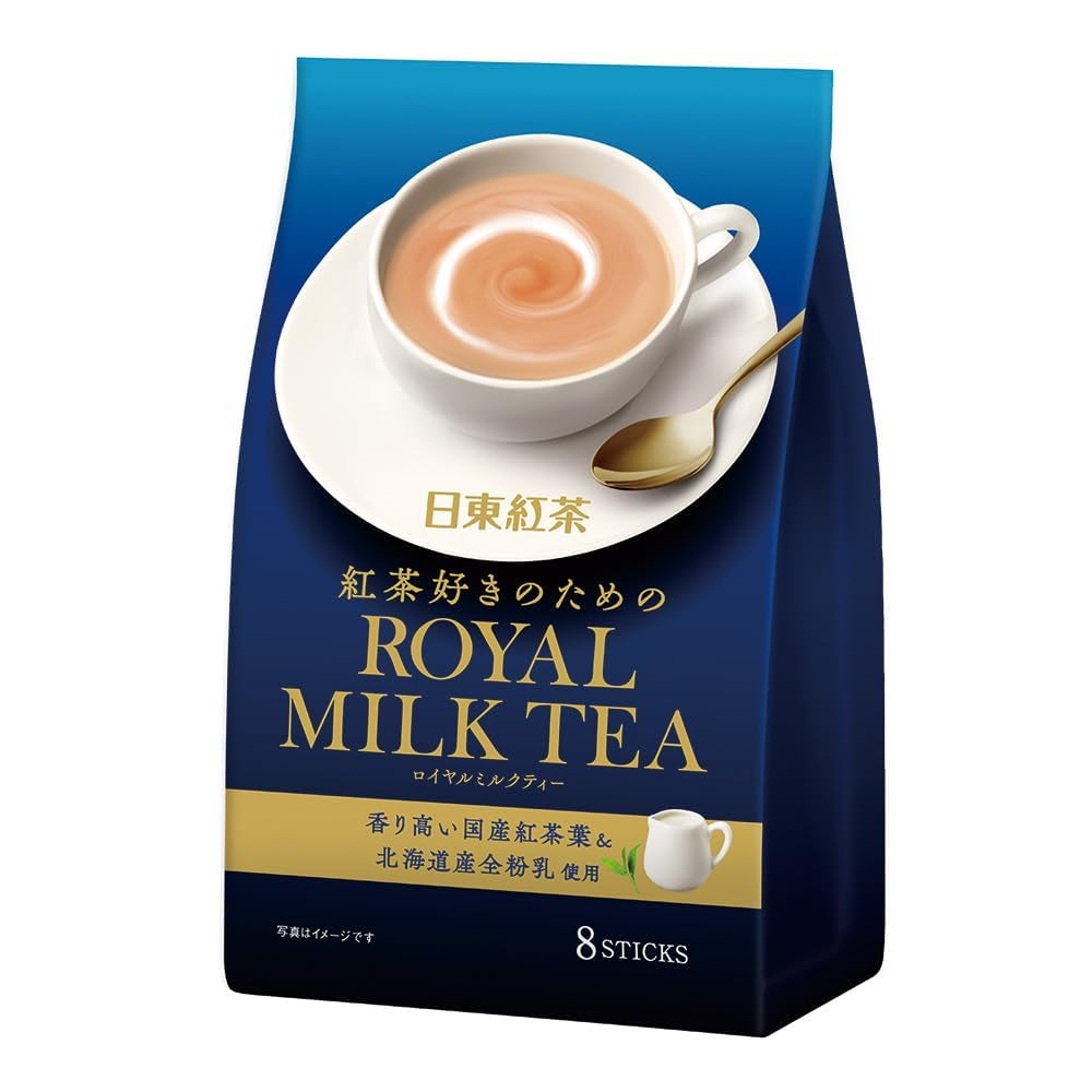 Royal Milk Tea Hot Cold Nitto Kocha 10 Pouch Pack