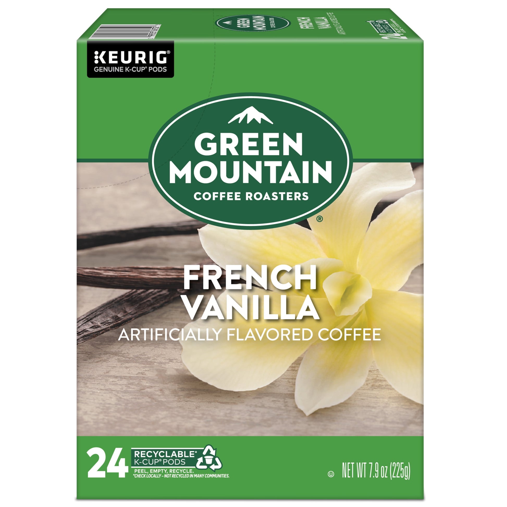 , French Vanilla Light Roast K-Cup Coffee Pods, 24 Count