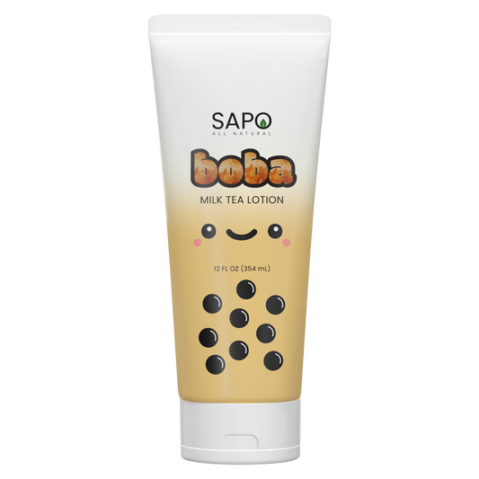 Sapo All Natural Boba Milk Tea Lotion with Aloe, Vitamin E &
