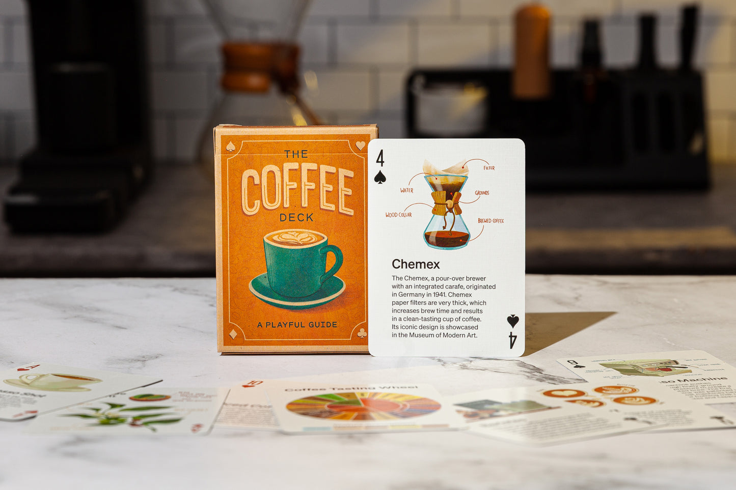 The Coffee Deck: Playing Cards Full of Facts about Coffee