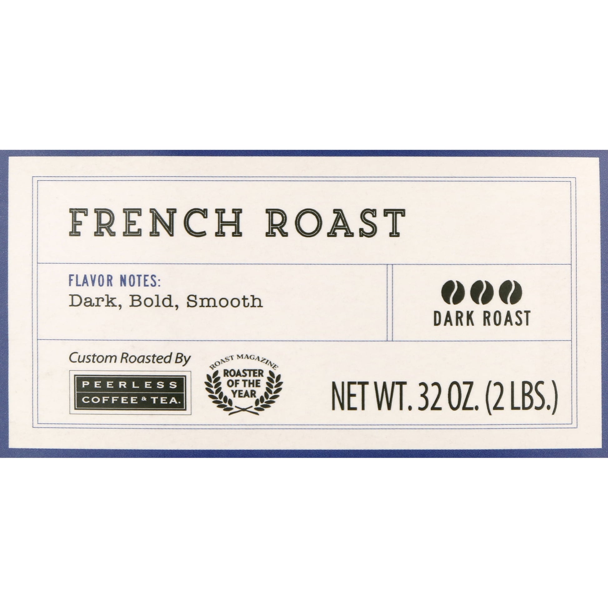 Coffee French Medium Roast Whole Bean Coffee, 32 Oz, Bag