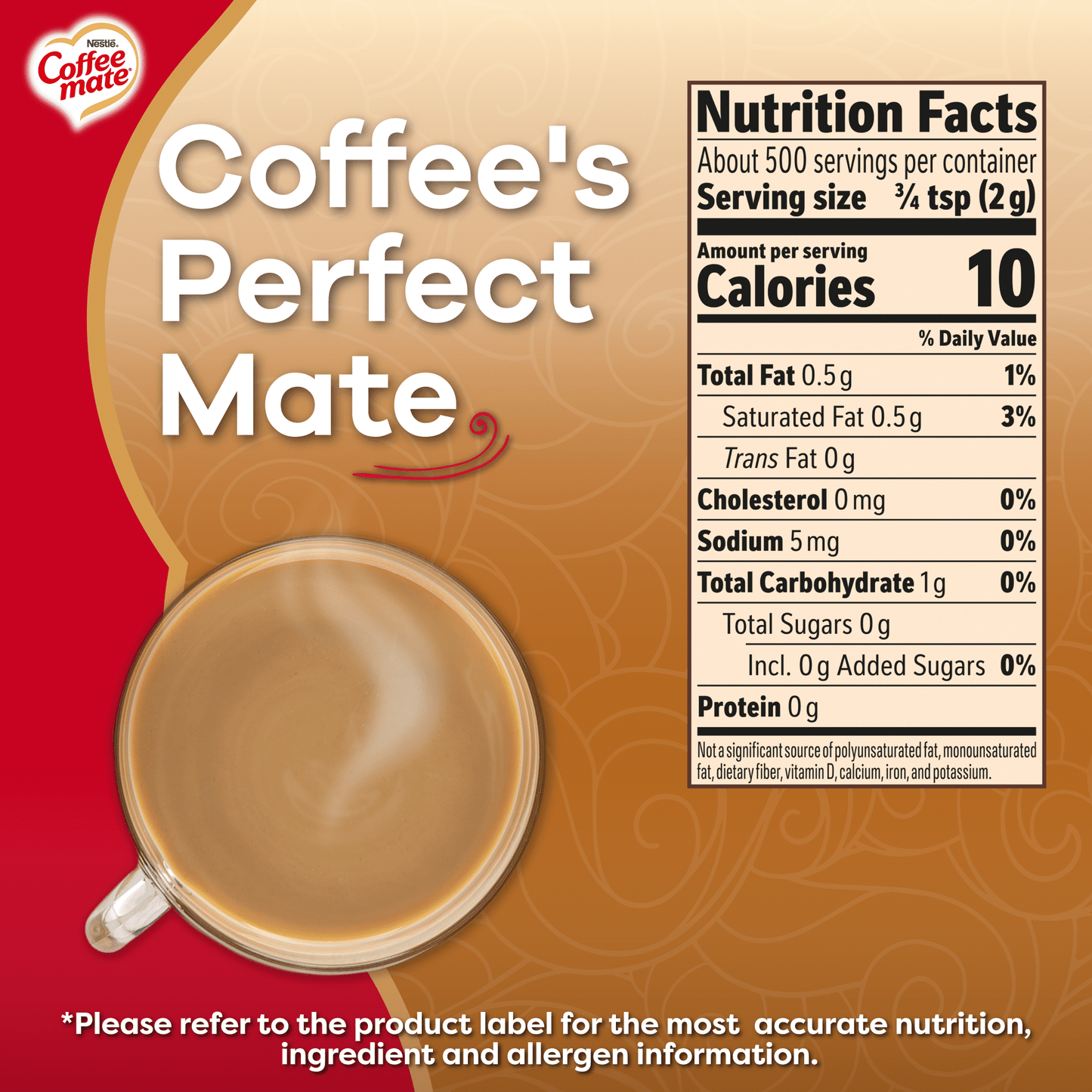 (2 Pack) Nestle Coffee Mate, the Original Powdered Coffee Creamer, 35.3 Oz (70.6 Total Ounces)