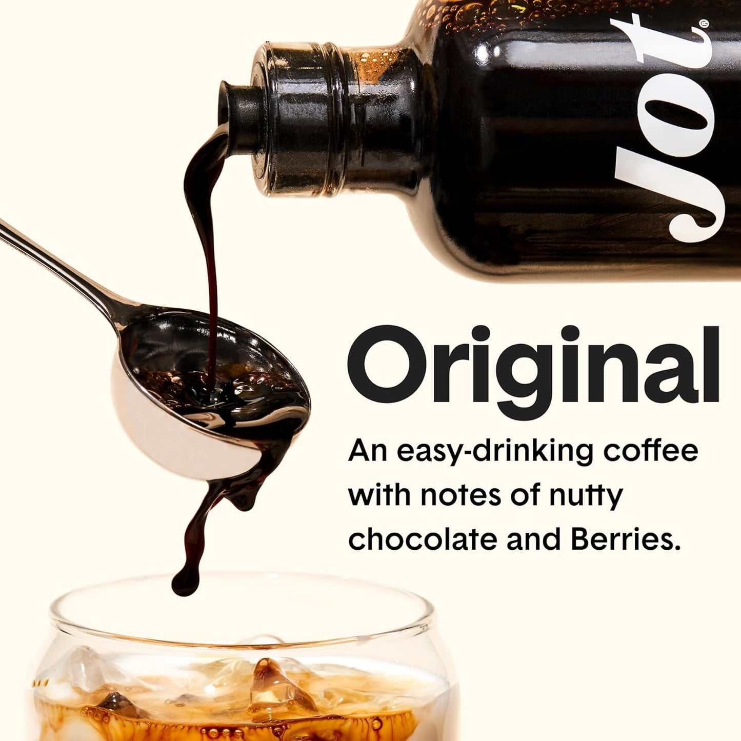 Coffee Concentrate (Original) High Caffeine Instant Cold Brew Coffee, Iced Coffee Instant Espresso, Hot + Cold Coffee Drinks - Make 14 Cups Instant Coffee Cold Brew Concentrate 150Mg Caffeine/Tbsp