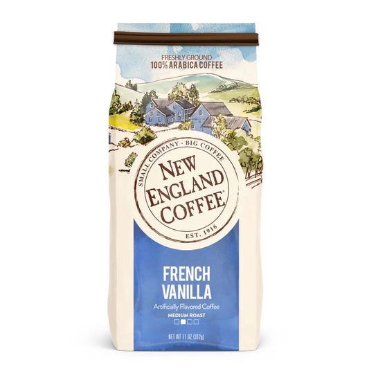 French Vanilla Medium Roast Ground Coffee, 11 Oz, Bag