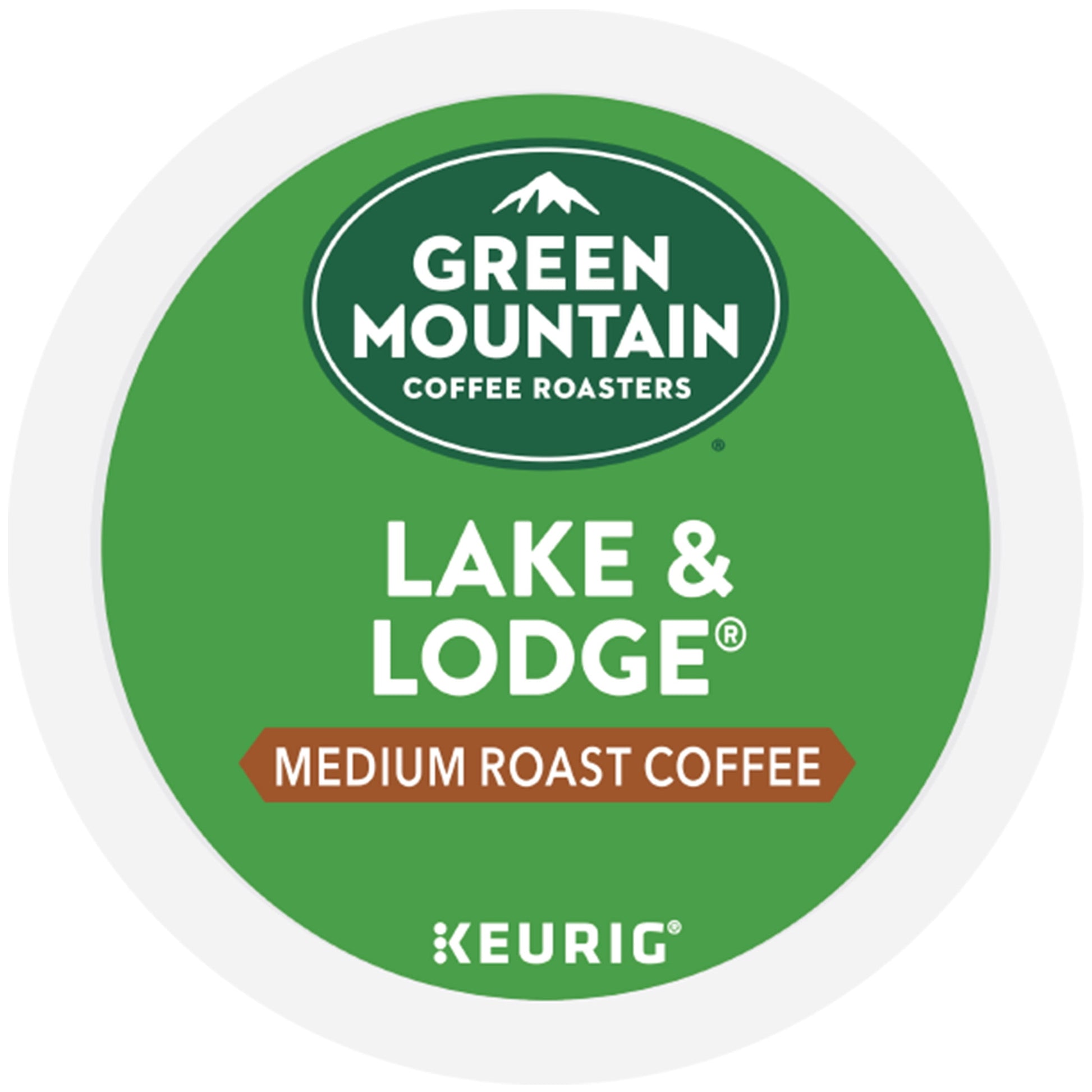 Green Mountain Coffee Lake & Lodge K-Cup Pods, Medium Roast, 24 Count for  Brewers