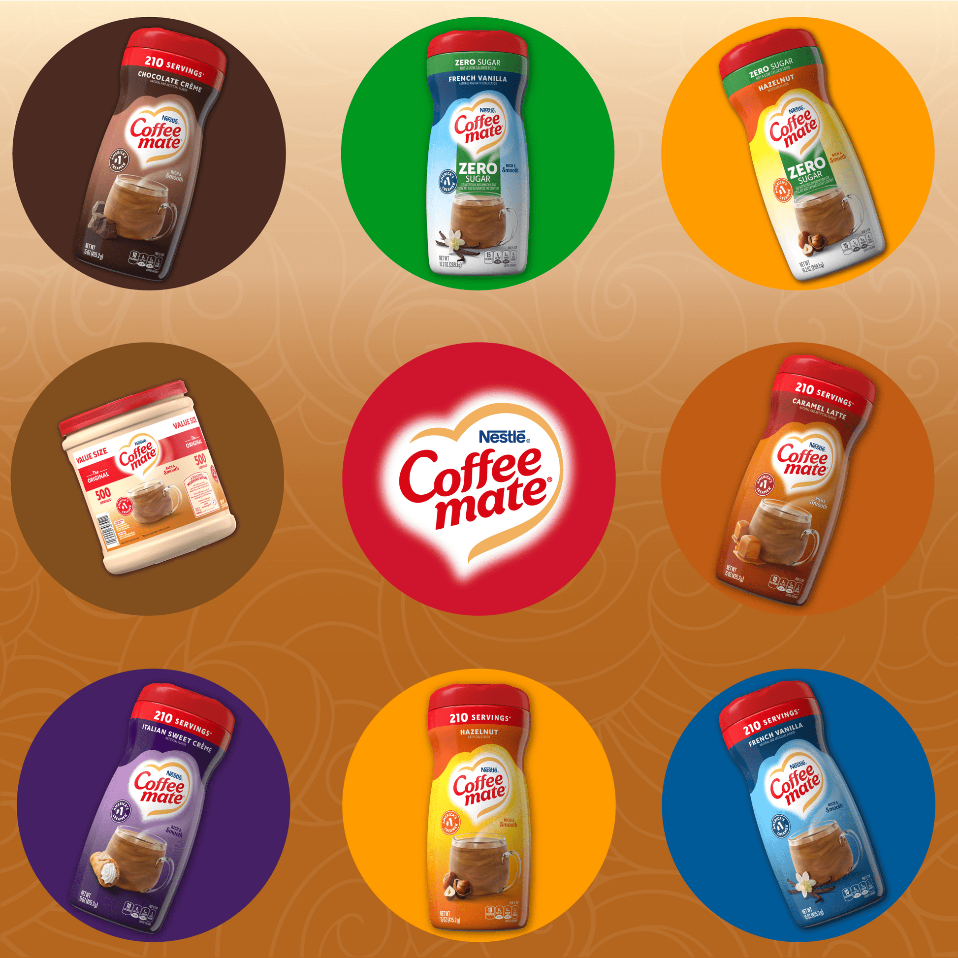 Nestle Coffee Mate, the Original Powdered Coffee Creamer, 16 Oz