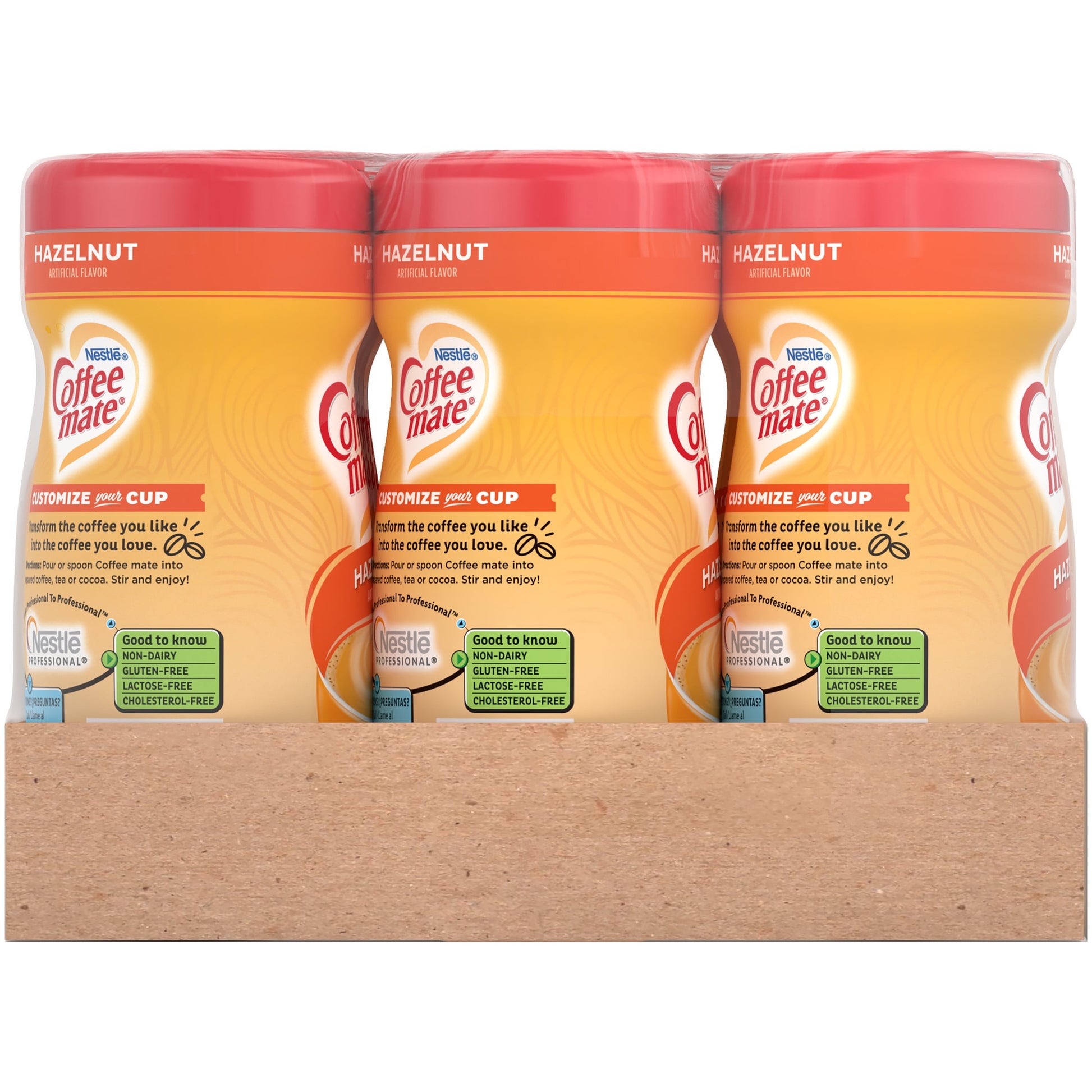 NESTLE Coffee Mate Coffee Creamer Hazelnut Powder Creamer 15 Oz. Canister