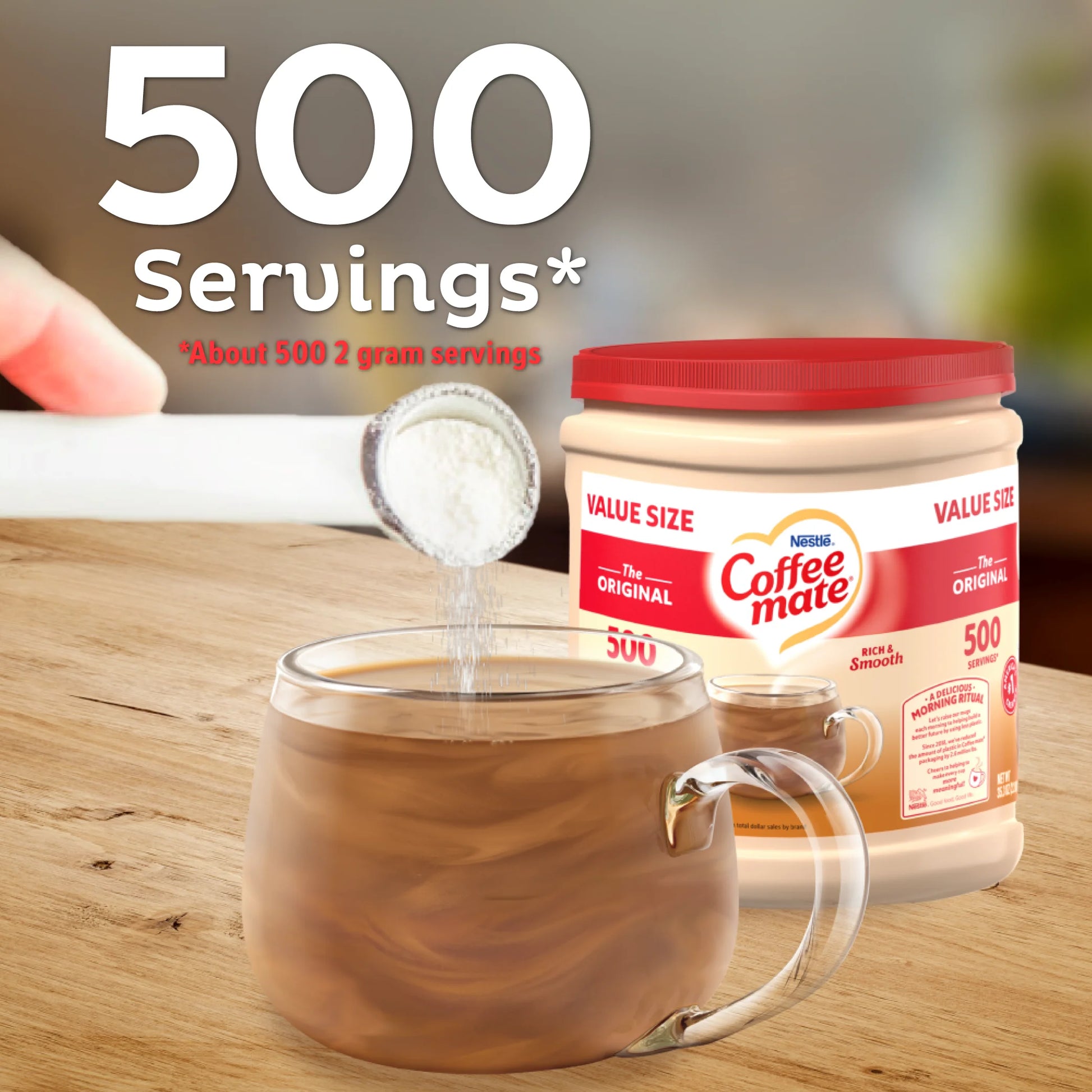 (2 Pack) Nestle Coffee Mate, the Original Powdered Coffee Creamer, 35.3 Oz (70.6 Total Ounces)