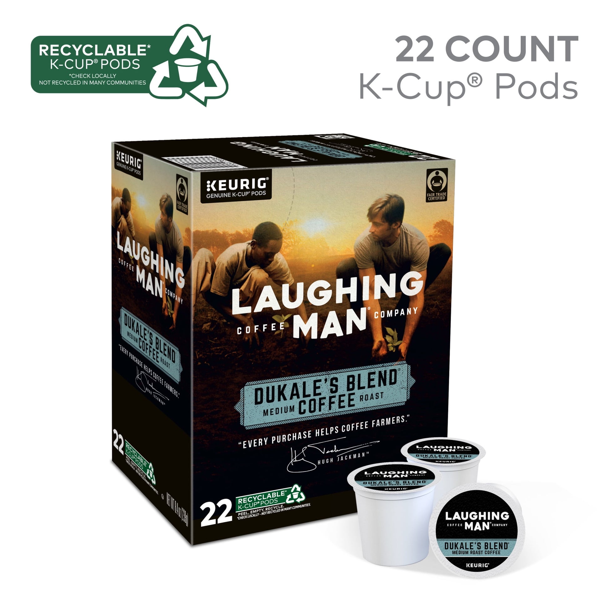 Dukale'S Blend Coffee,  K-Cup Pod, Medium Roast, 22Ct