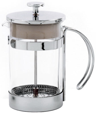 Norpro 5574 Coffee Press Chrome Plated Frame With Glass Bowl